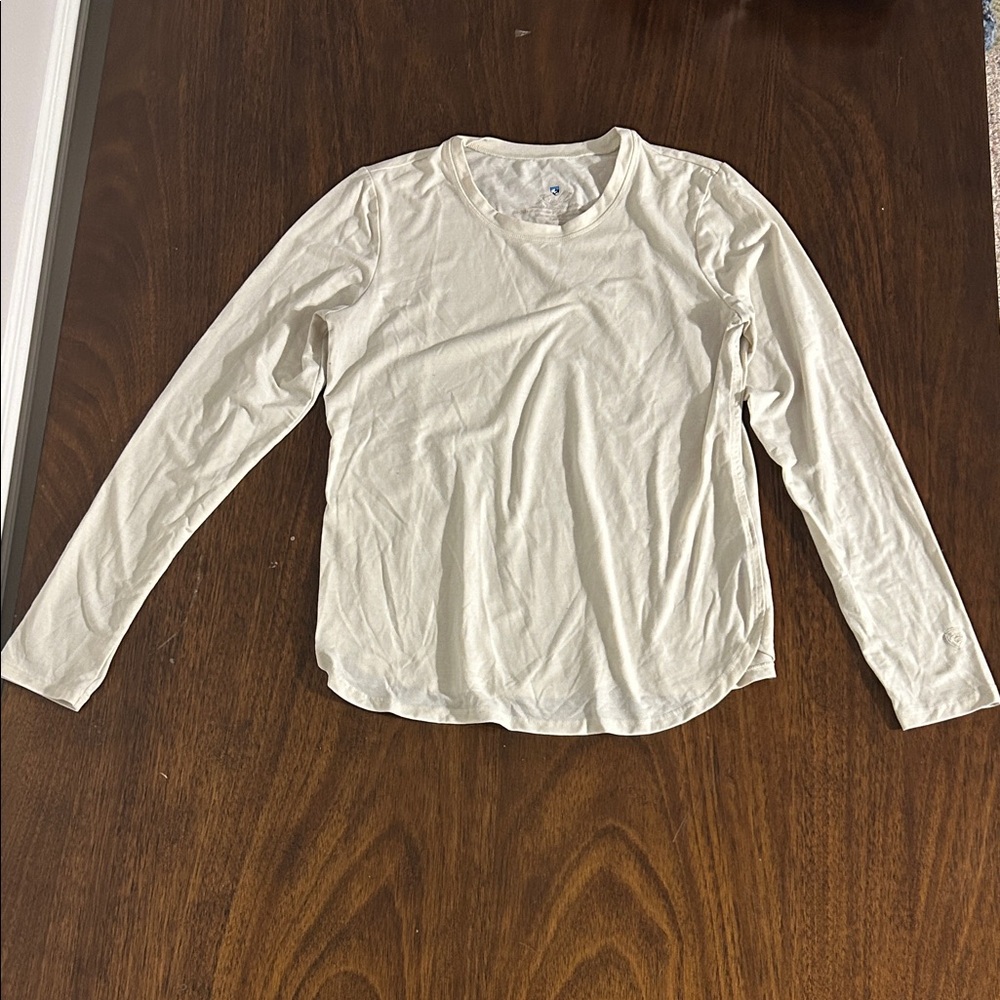 Kuhl Women's Cream Long Sleeve Tee